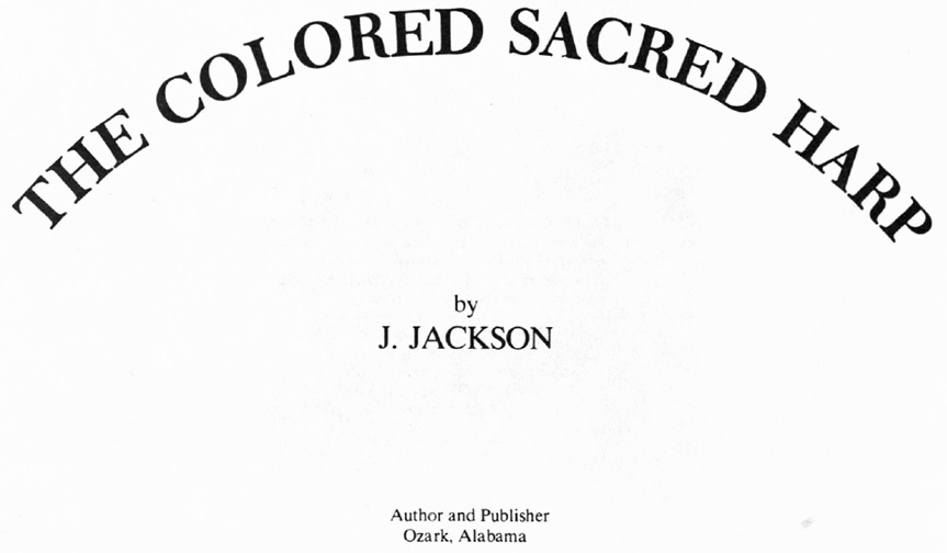 The Colored Sacred Harp