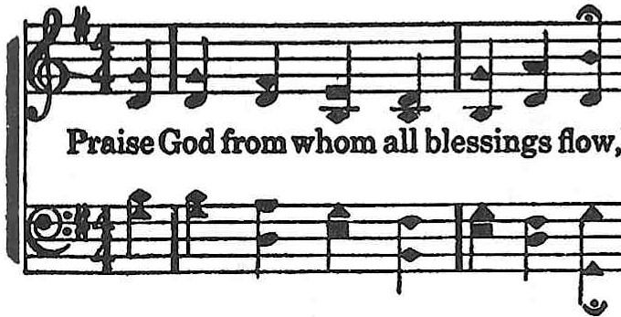 Tune Doxology from <I>Heavenly Highway Hymns</I>
